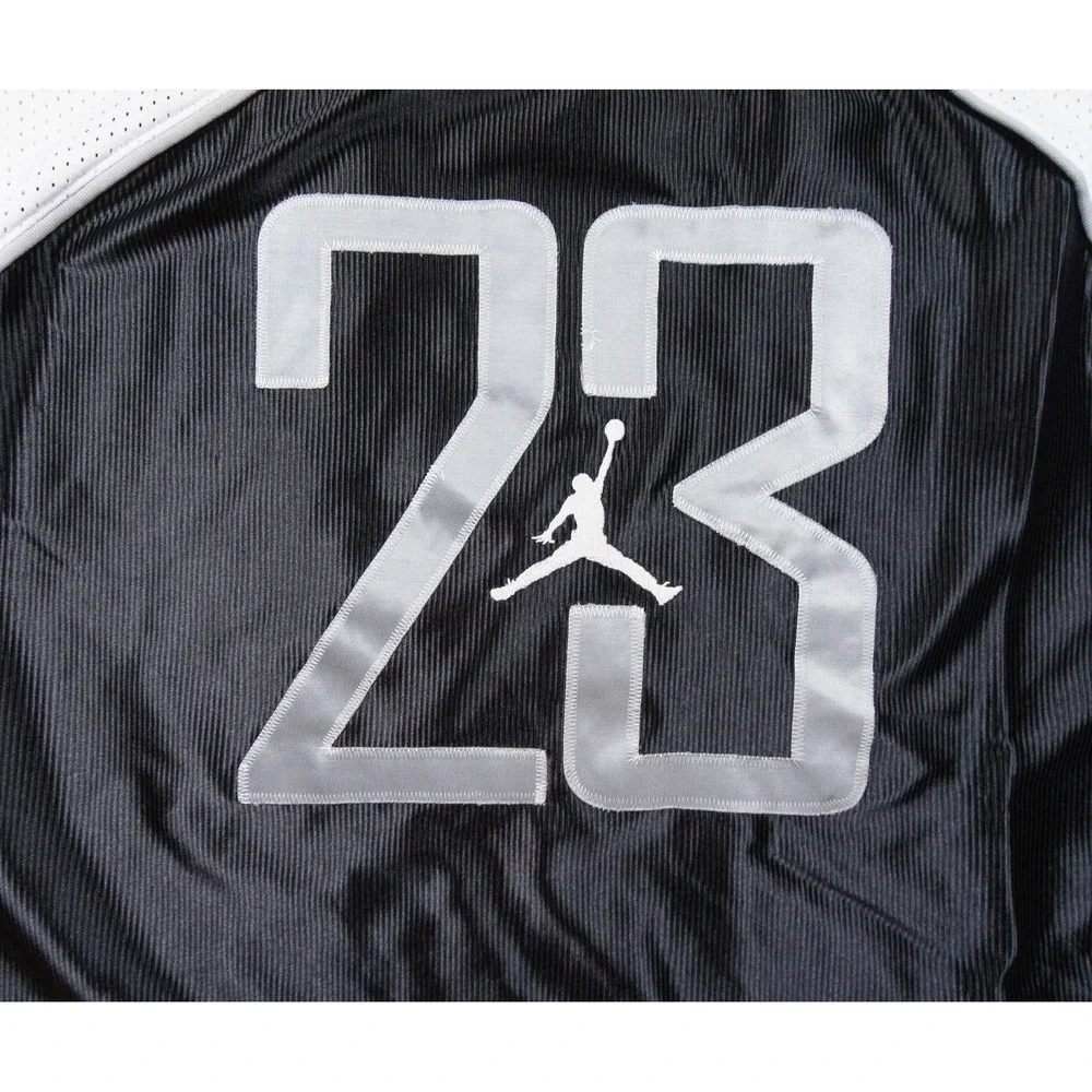 Vintage Jordan Jersey Mens XLarge Black Jumpman Basketball Colorblock Y2K